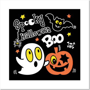 Spooky Halloween Kids Gift Posters and Art
